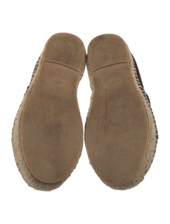 Roger Vivier Satin Sequin Embellishments Espadrilles