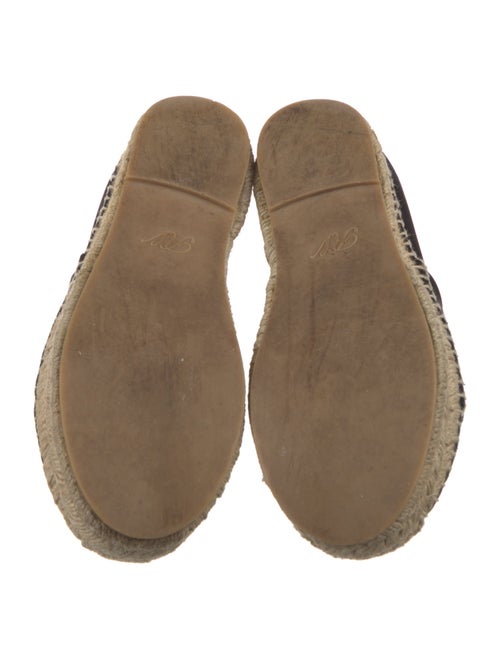 Roger Vivier Satin Sequin Embellishments Espadrilles