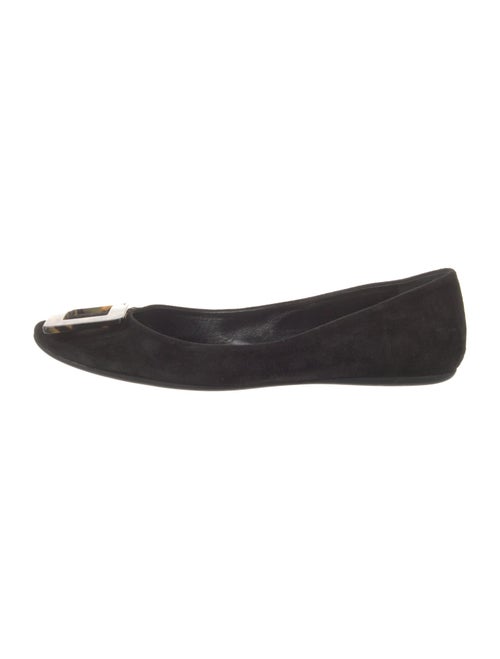 Roger Vivier Suede Flats