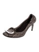 Roger Vivier Snakeskin Animal Print Pumps