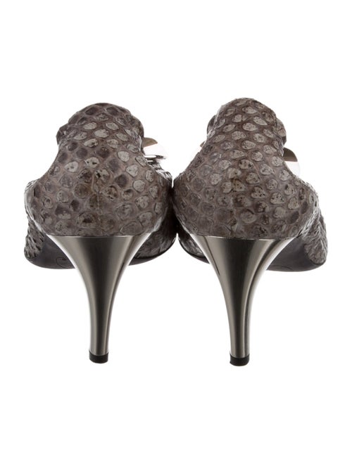 Roger Vivier Snakeskin Animal Print Pumps