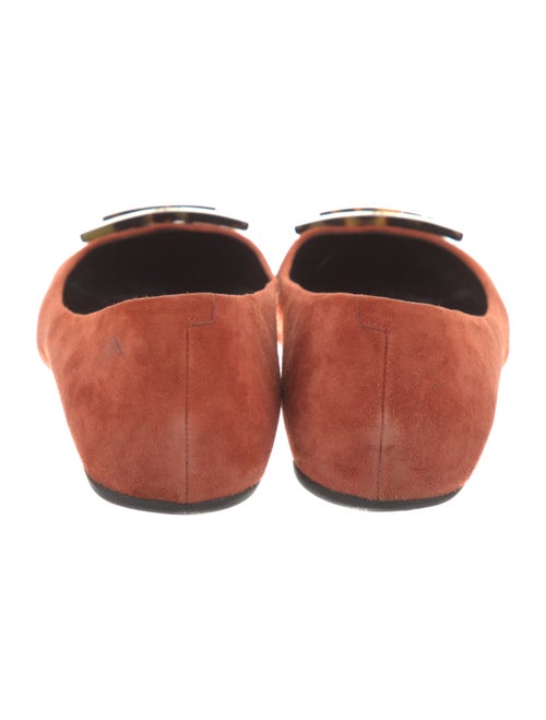 Roger Vivier Suede Flats