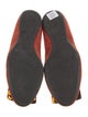 Roger Vivier Suede Flats