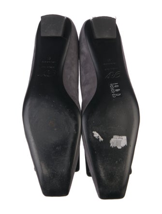Roger Vivier Suede Flats