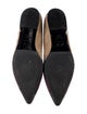 Roger Vivier Suede Animal Print Flats