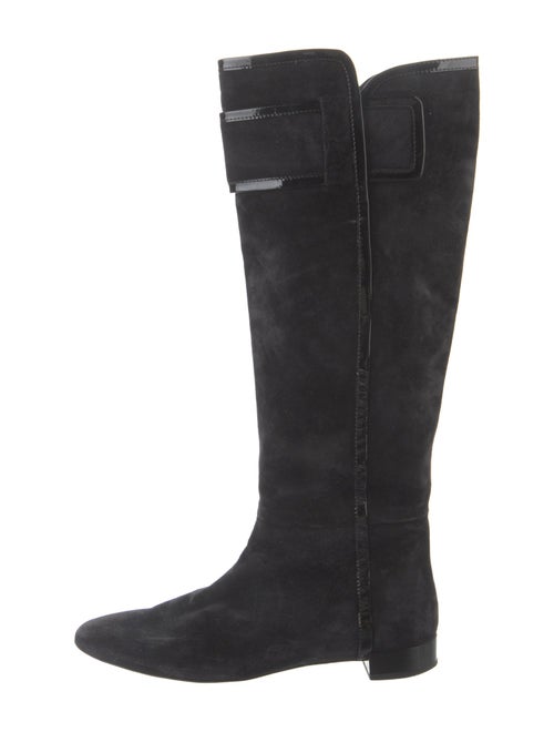 Roger Vivier Suede Riding Boots