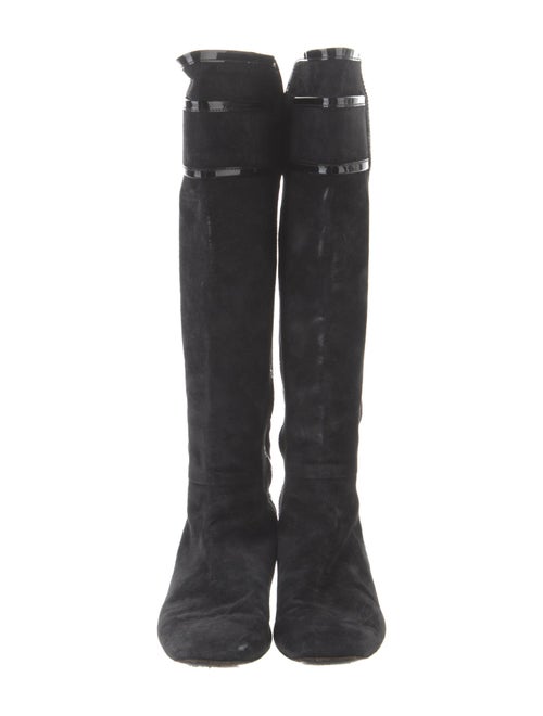 Roger Vivier Suede Riding Boots