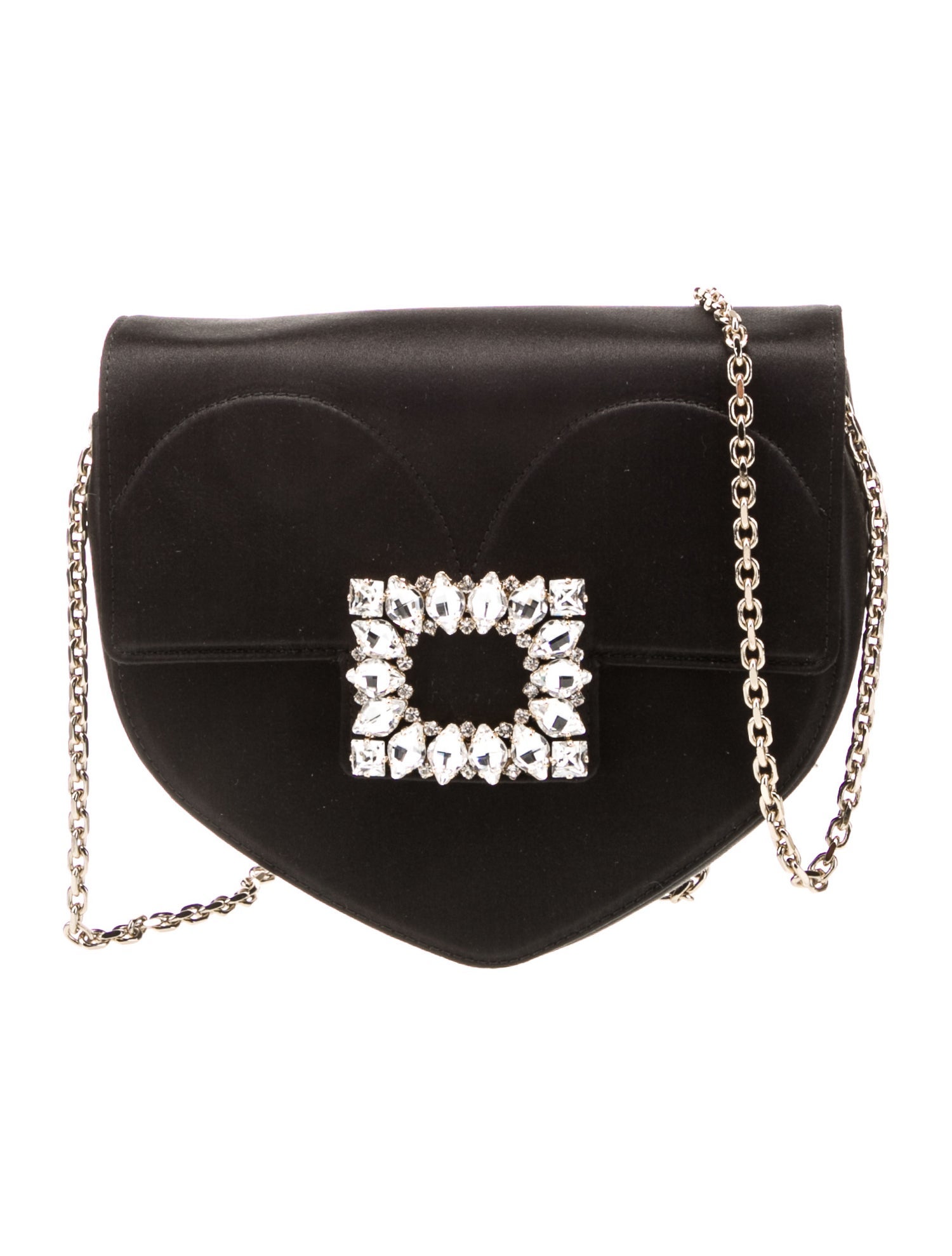 Roger Vivier Satin Evening Bag w/ Tags