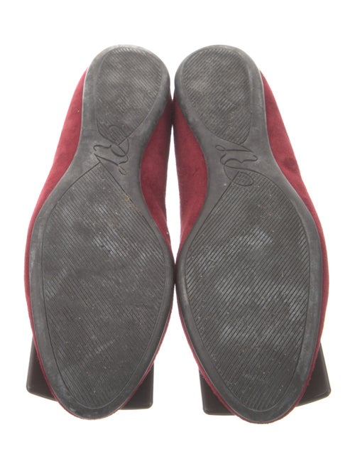 Roger Vivier Suede Ballet Flats