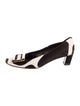 Roger Vivier Ponyhair Printed Slingback Pumps