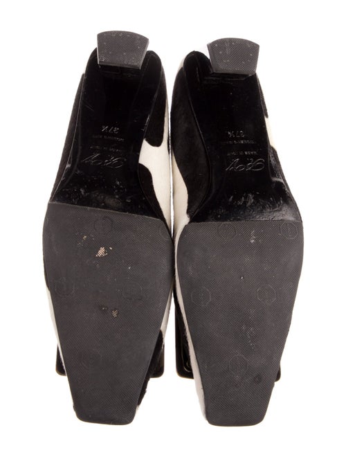 Roger Vivier Ponyhair Printed Slingback Pumps