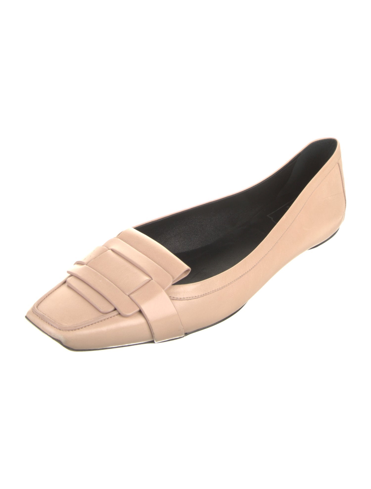 Roger Vivier Leather Flats