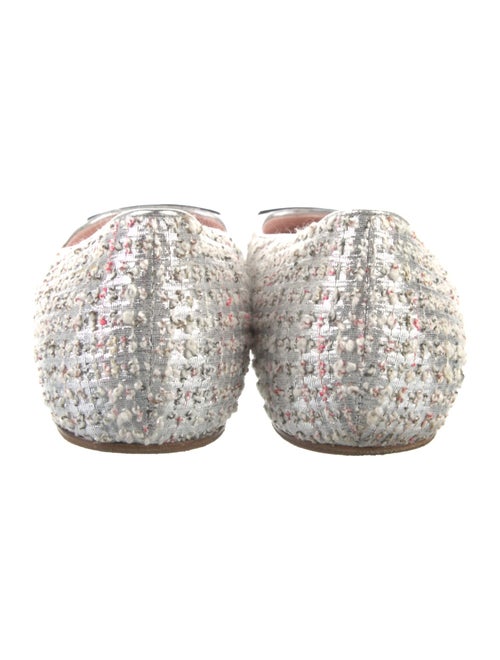 Roger Vivier Tweed Pattern Flats