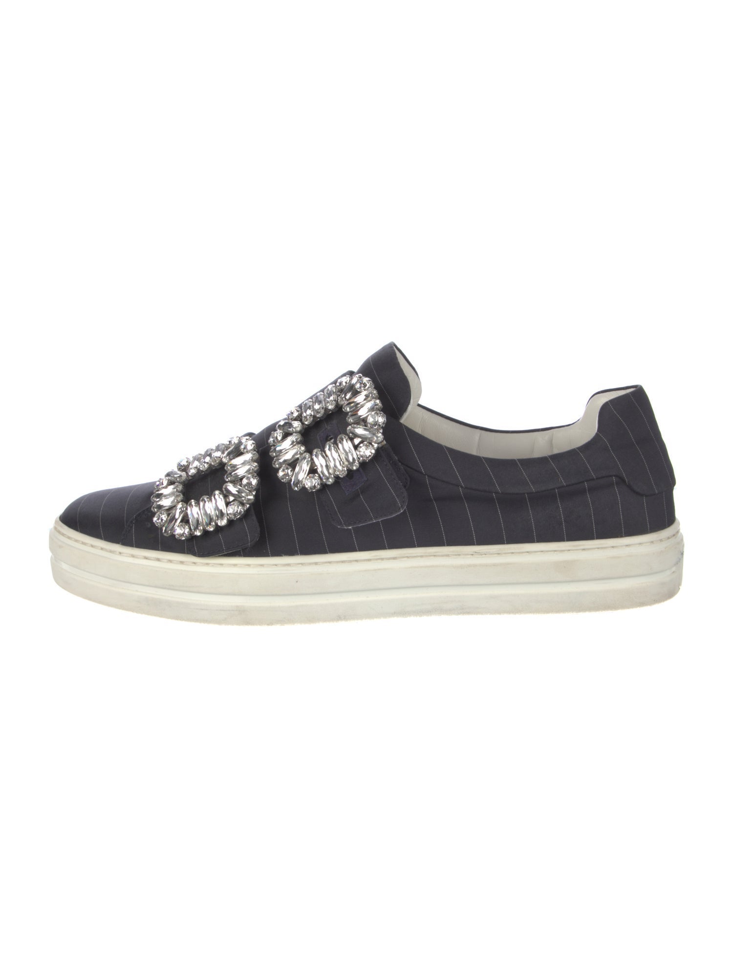 Roger Vivier Crystal Embellishments Sneakers - Blue Sneakers