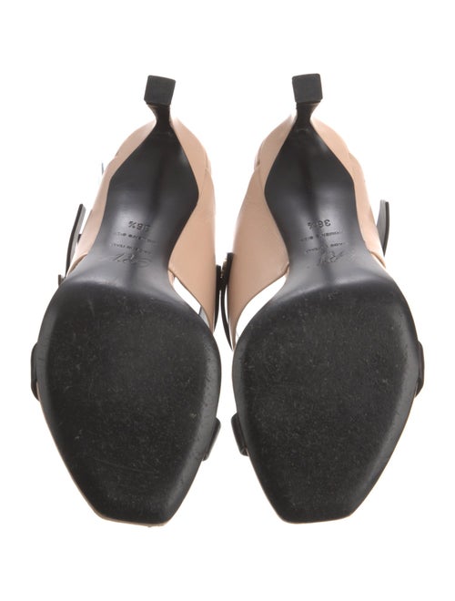 Roger Vivier Leather Slides