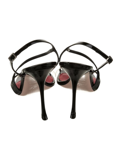 Roger Vivier Patent Leather Slingback Sandals