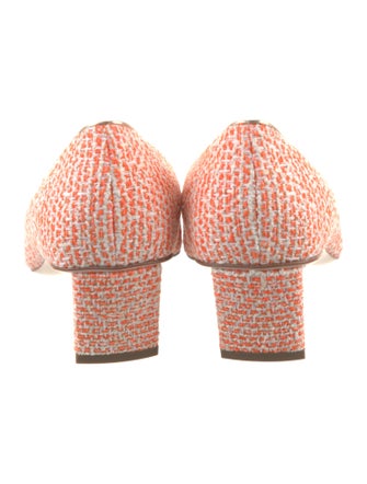 Roger Vivier Tweed Tweed Pattern Pumps