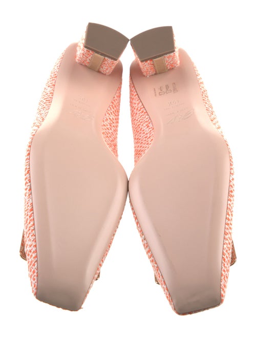 Roger Vivier Tweed Tweed Pattern Pumps