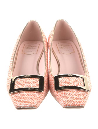 Roger Vivier Tweed Tweed Pattern Pumps