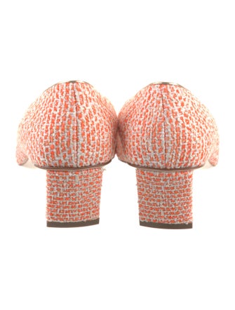 Roger Vivier Tweed Tweed Pattern Pumps