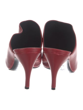 Roger Vivier Leather Mules