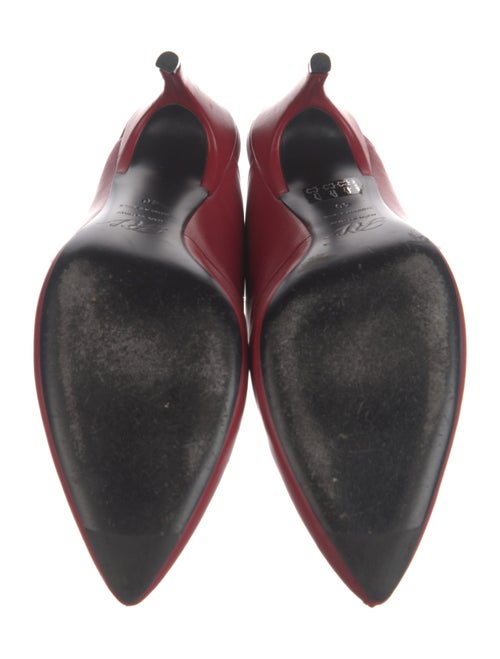 Roger Vivier Leather Mules