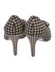 Roger Vivier Ponyhair Houndstooth Print Pumps