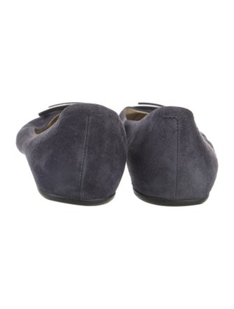 Roger Vivier Suede Flats