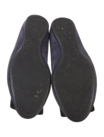 Roger Vivier Suede Flats