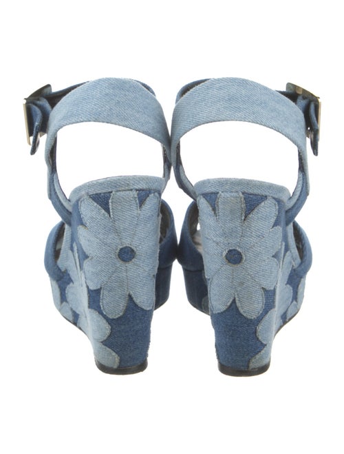 Roger Vivier Denim Espadrilles