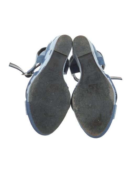 Roger Vivier Denim Espadrilles