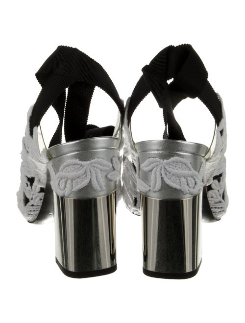 Roger Vivier PVC Colorblock Pattern Pumps