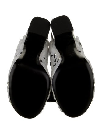 Roger Vivier PVC Colorblock Pattern Pumps