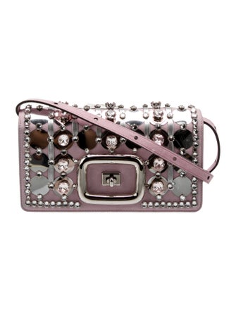 Roger Vivier Suede Crossbody Bag