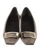 Roger Vivier Patent Leather Flats