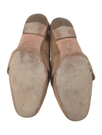 Roger Vivier Suede Mary Jane Flats