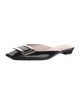 Roger Vivier Patent Leather Mules