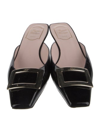 Roger Vivier Patent Leather Mules