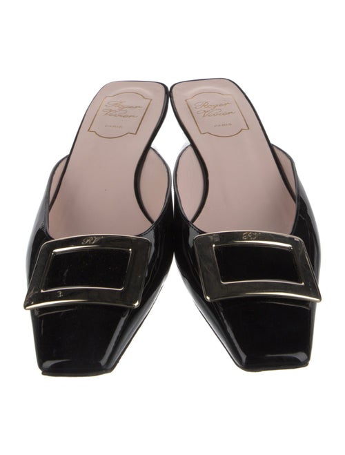 Roger Vivier Patent Leather Mules