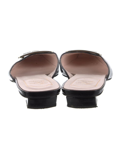Roger Vivier Patent Leather Mules