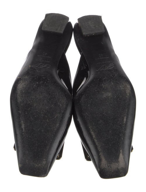 Roger Vivier Patent Leather Mules