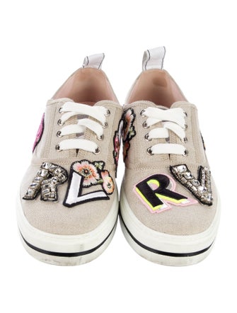 Roger Vivier Printed Sneakers