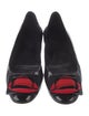 Roger Vivier Patent Leather Printed Ballet Flats