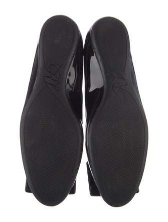 Roger Vivier Patent Leather Printed Ballet Flats