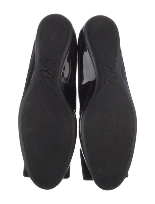 Roger Vivier Patent Leather Printed Ballet Flats