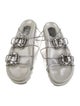 Roger Vivier PVC Crystal Embellishments Slides