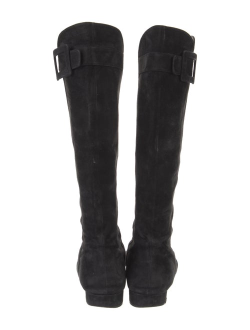 Roger Vivier Suede Riding Boots