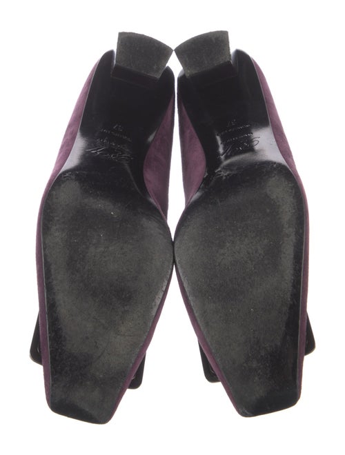 Roger Vivier Suede Printed Pumps