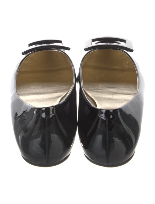 Roger Vivier Patent Leather Ballet Flats