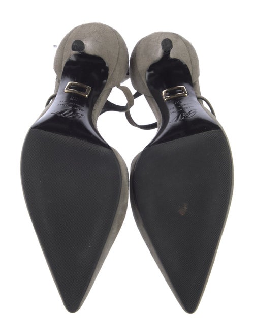 Roger Vivier Suede Slingback Pumps